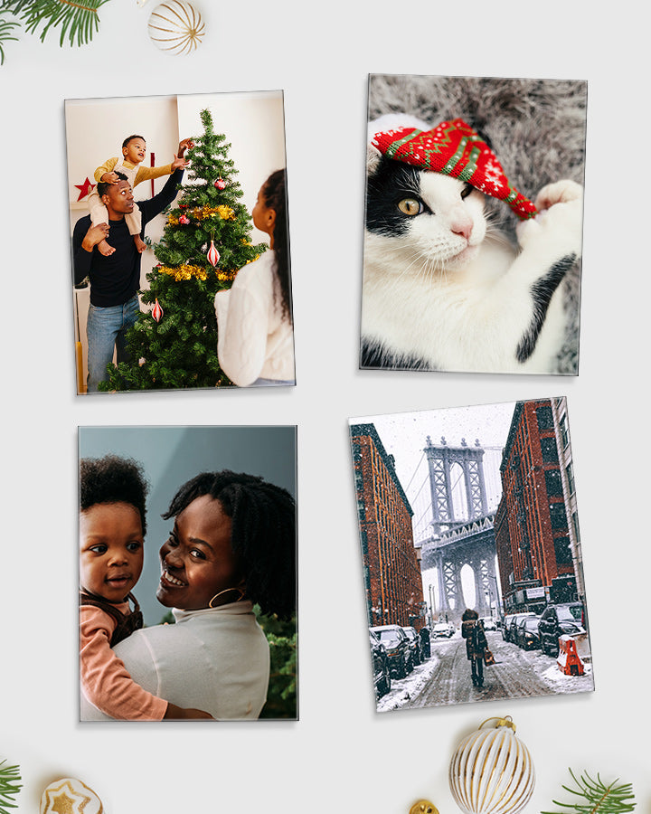 Signature Set: 4 Medium Glass Prints Bundle