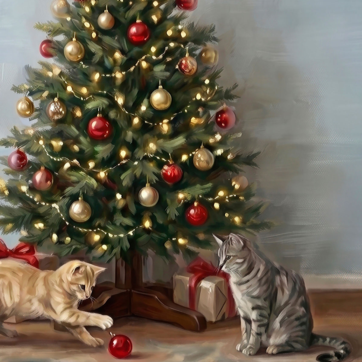Christmas Cats Sleeps Til Christmas