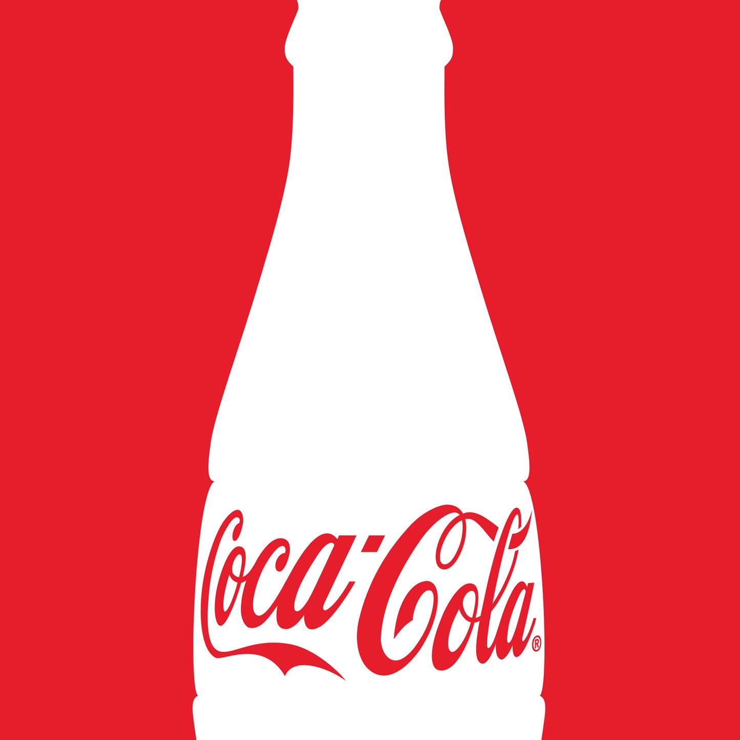 Coca Cola Contour Bottle Red