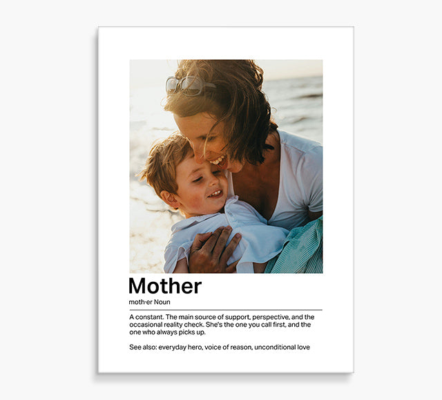 Custom Glass Prints | Mother Definition