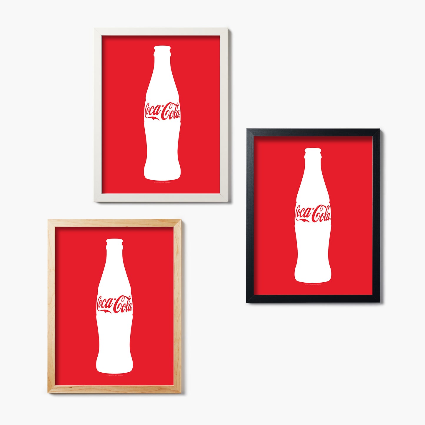 Coca Cola Contour Bottle Red