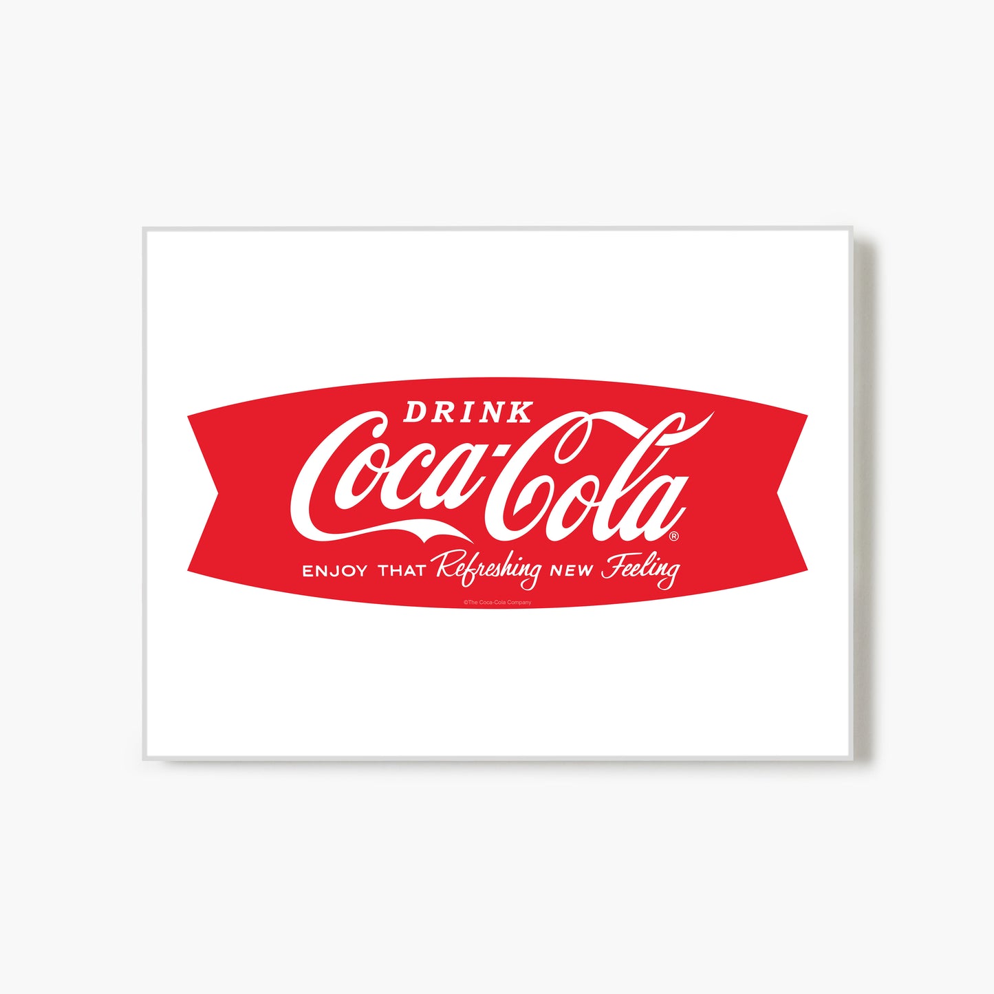 Coca Cola Heritage Refreshing Feeling Sign