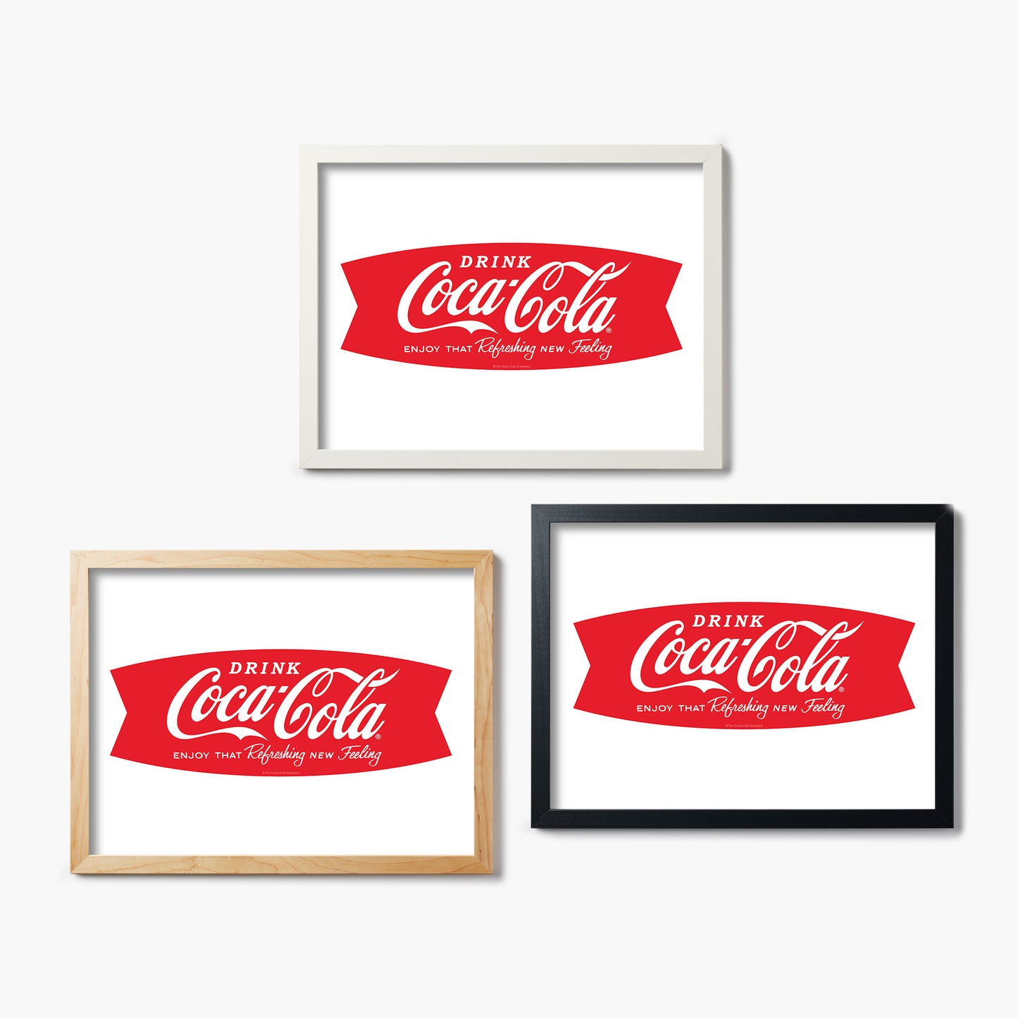 Coca Cola Heritage Refreshing Feeling Sign