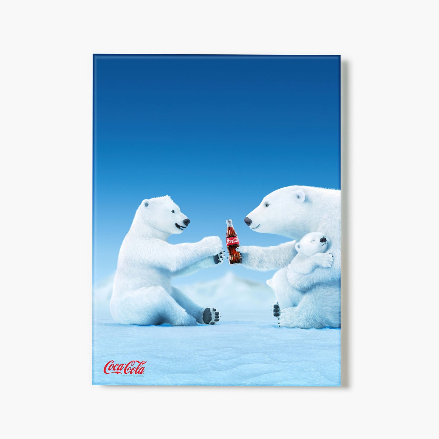 Coca Cola Polar Bear Family