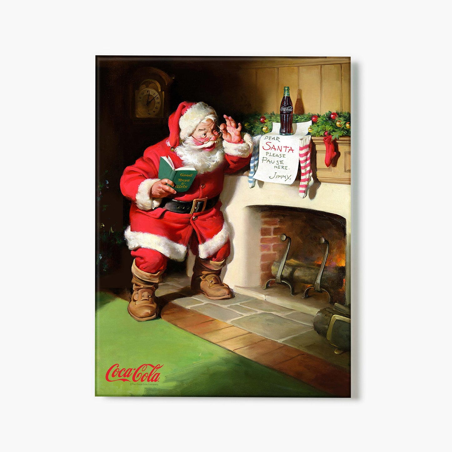 Coca Cola Vintage Santa Letter
