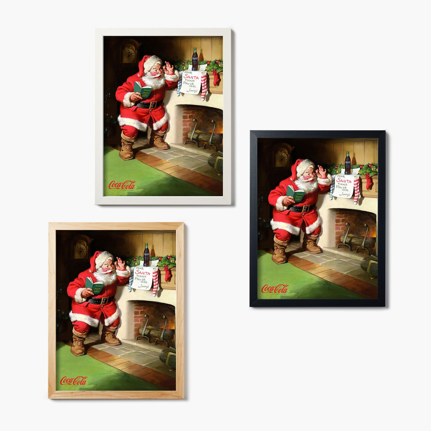 Coca Cola Vintage Santa Letter