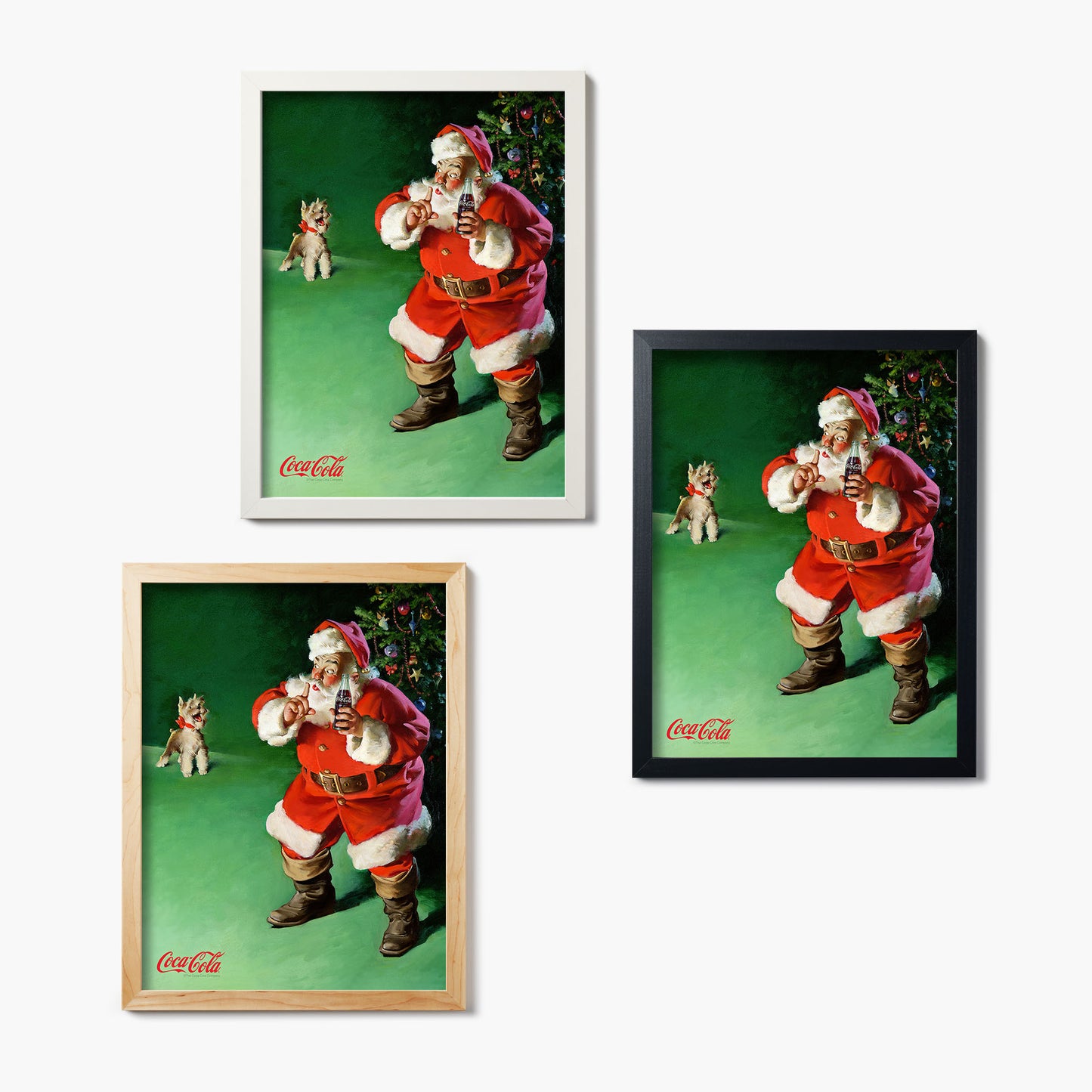 Coca Cola Vintage Santa Suprise