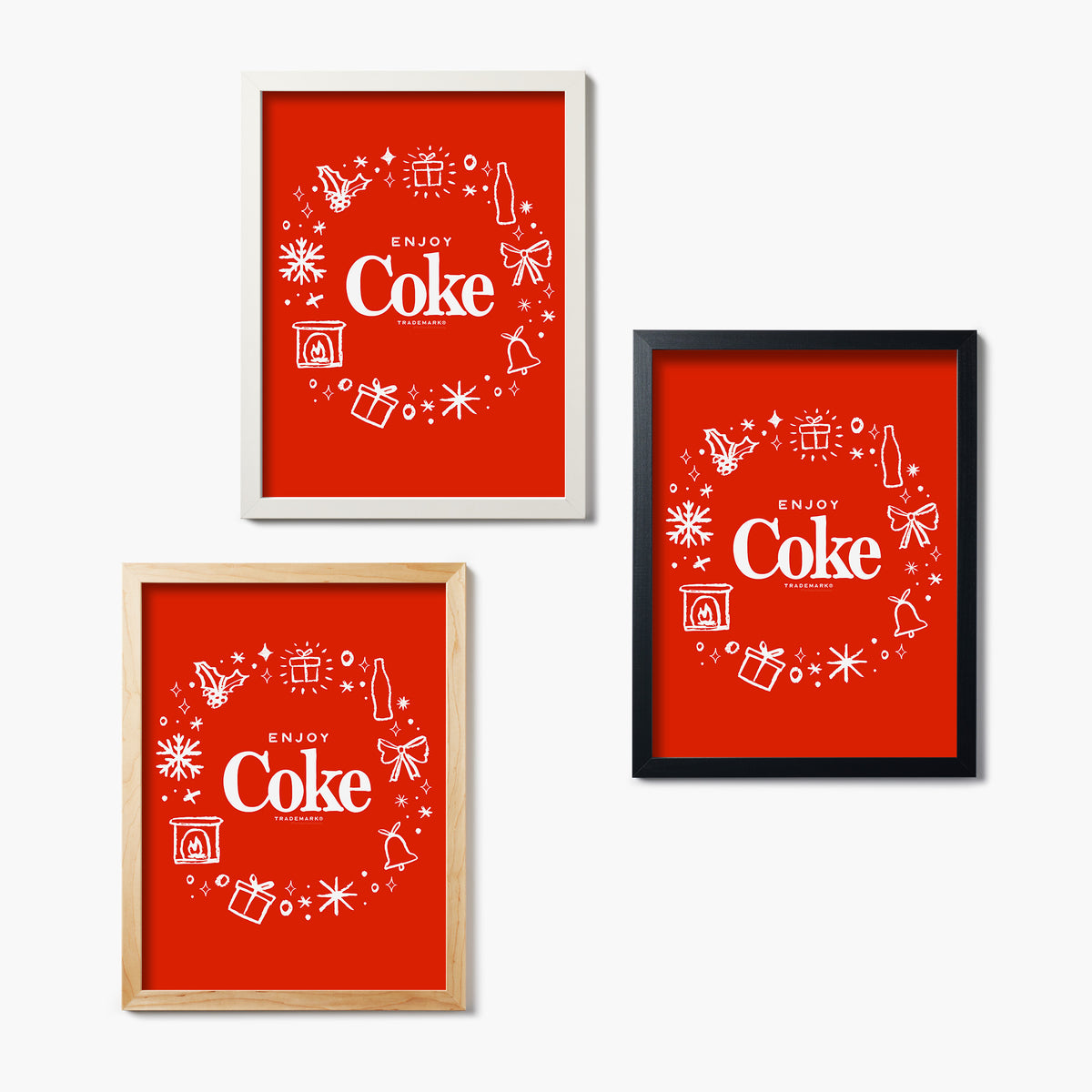 Coca-Cola Holiday Wreath