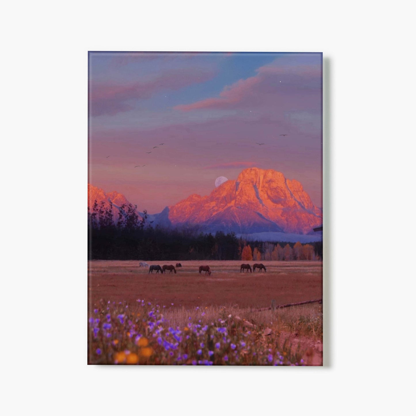 Dusk In The Tetons