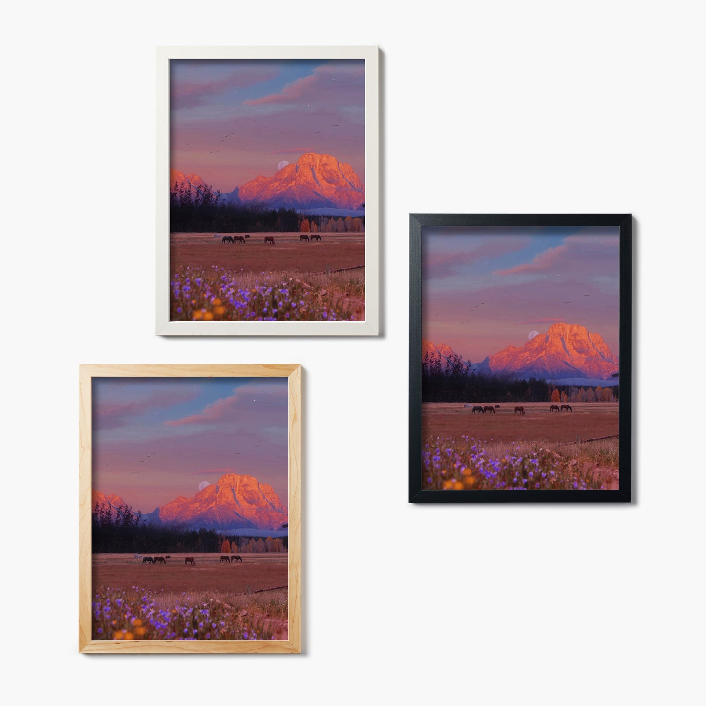 Dusk In The Tetons