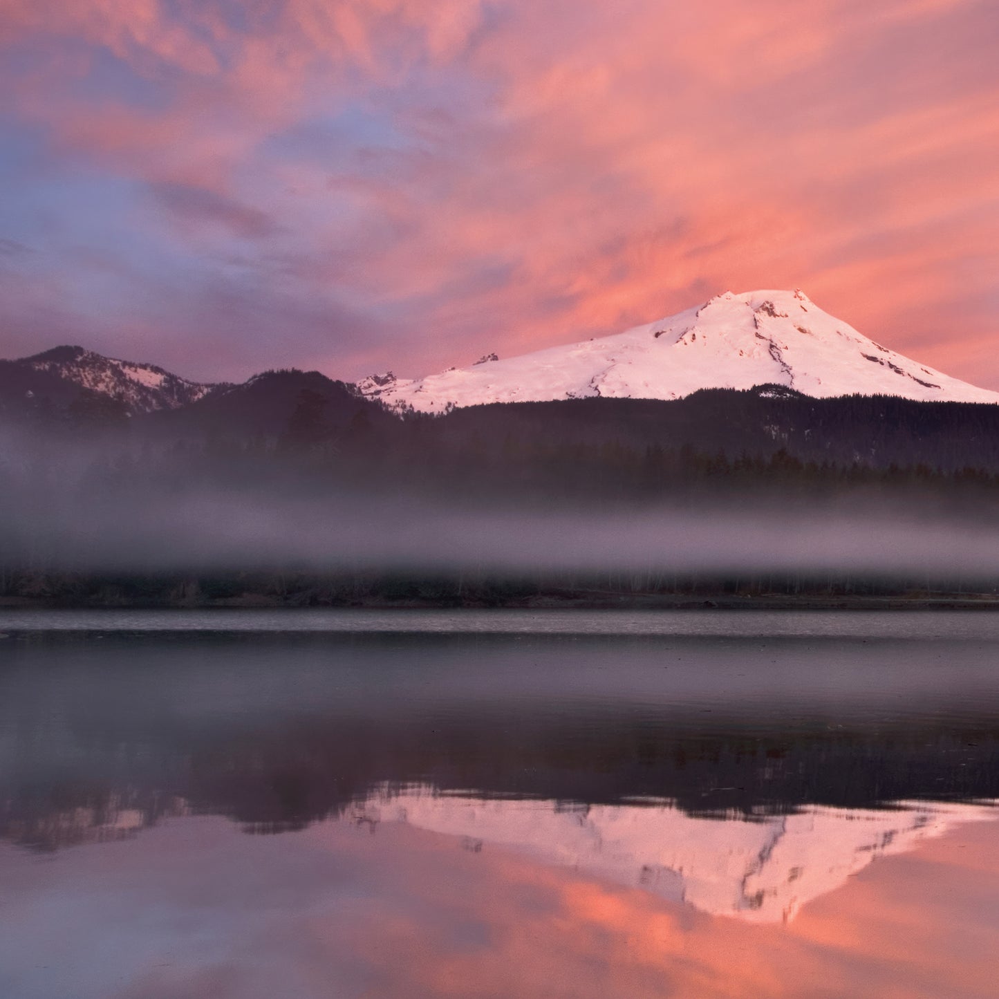 Sunrise Over Mount Baker