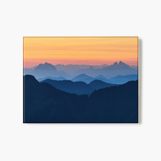 Twilight over North Cascades