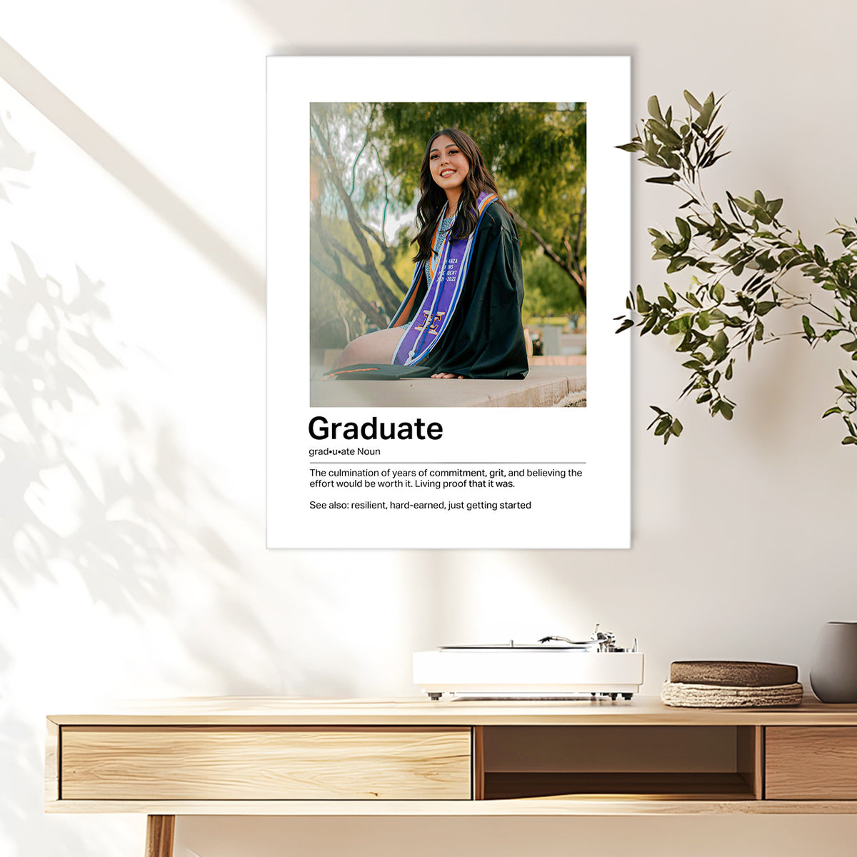 Custom Glass Prints | Graduate Definition