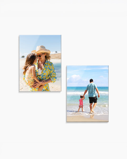 Double Take: 2 Medium Glass Prints Bundle