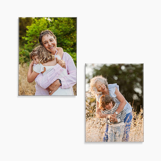 Dad Duo: 2 Medium Glass Prints Bundle