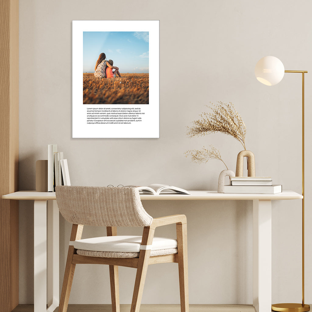 Custom Glass Prints | Letter To Mom