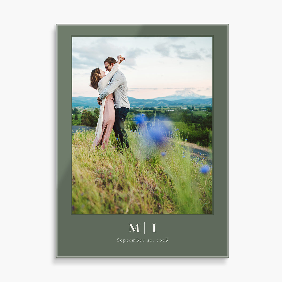 Custom Glass Prints | The Monogram