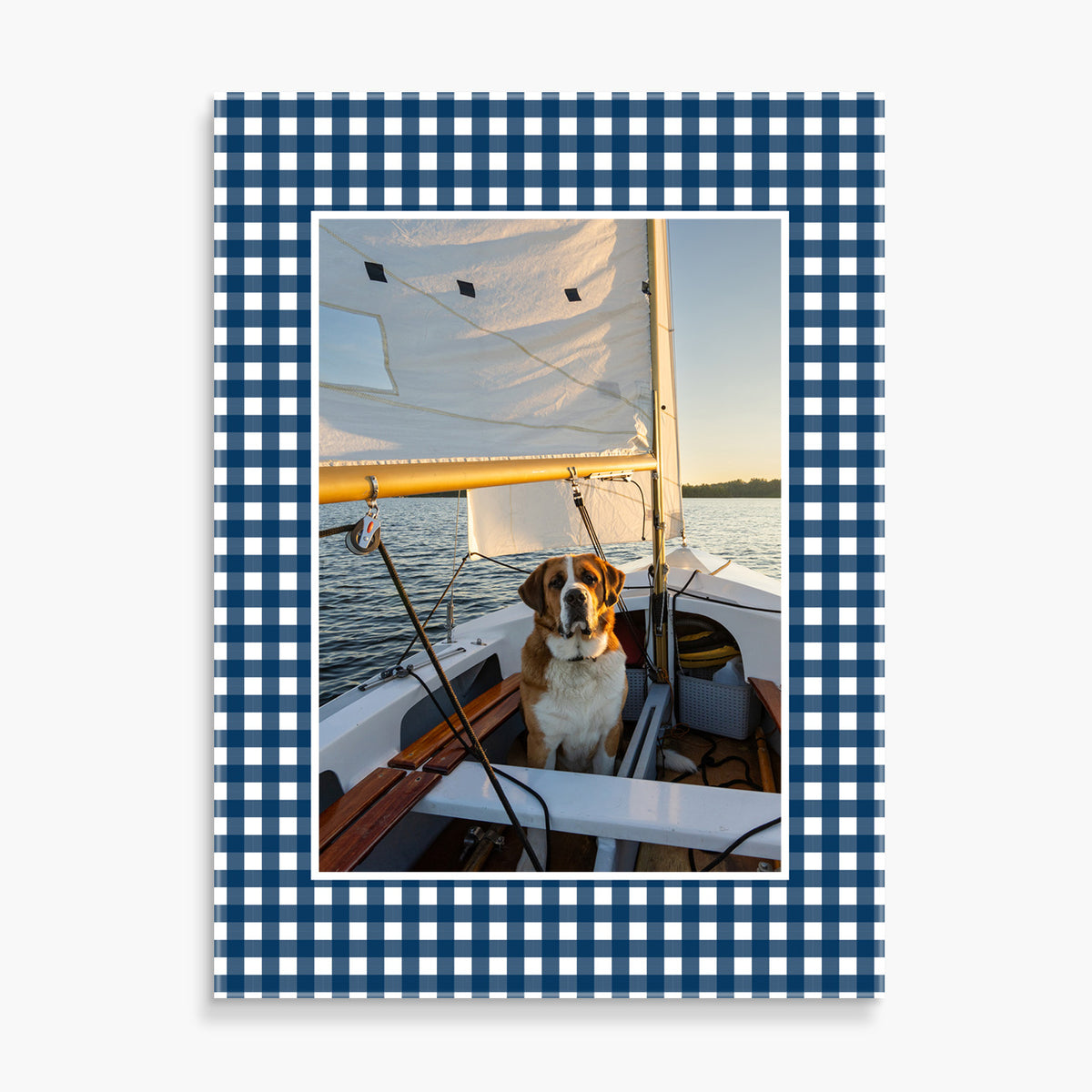 Custom Glass Prints | Gingham