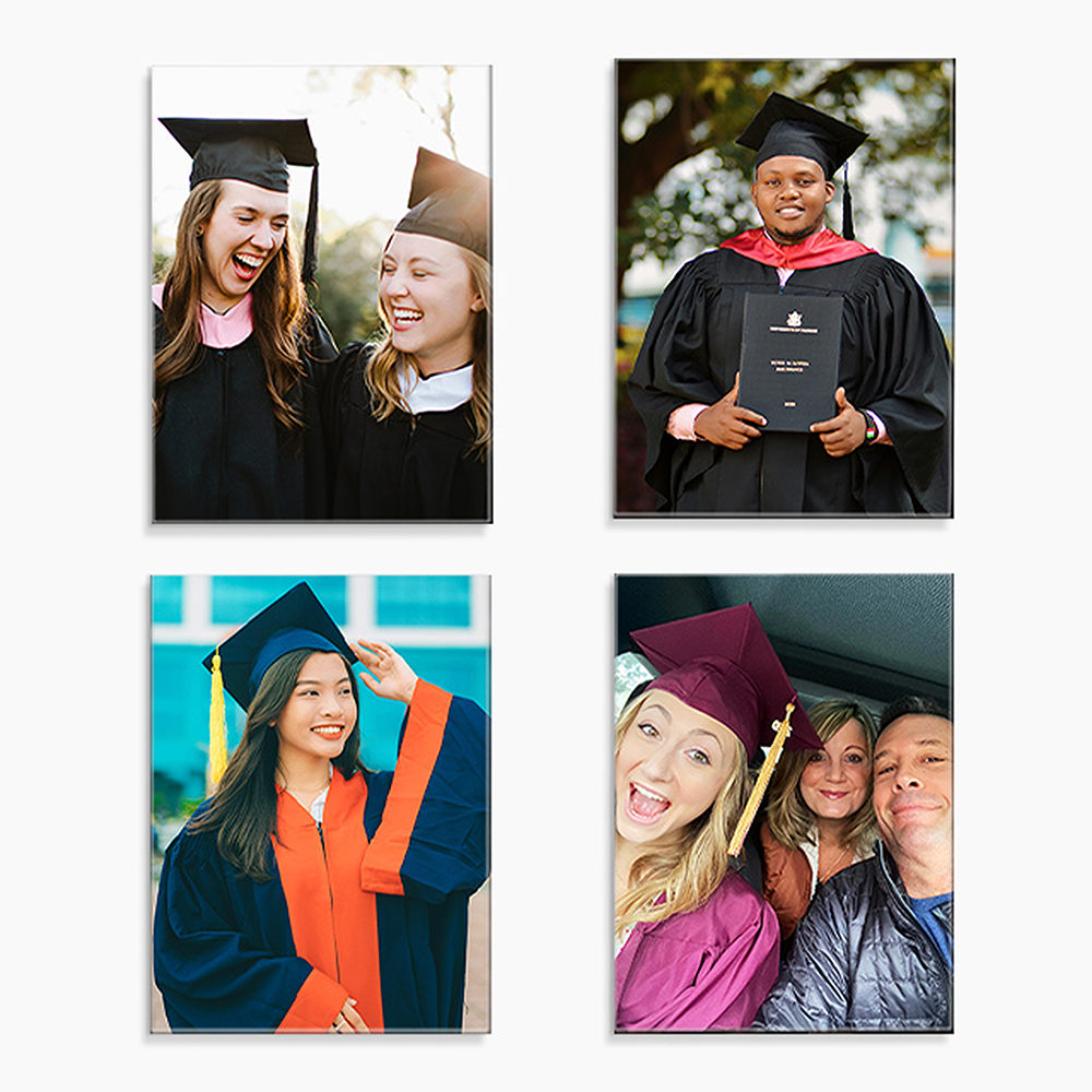 Senior Story: 4 Medium Glass Prints Bundle