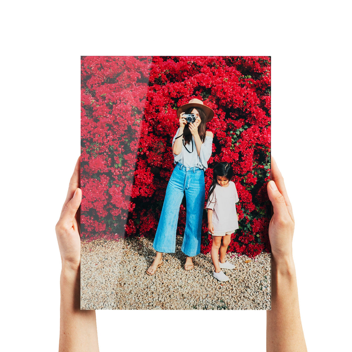 Custom Glass Prints | Our First Christmas